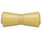 Non-Marking TP Yellow Rubber Keel Roller w/ 5/8in ID Hole, 8in