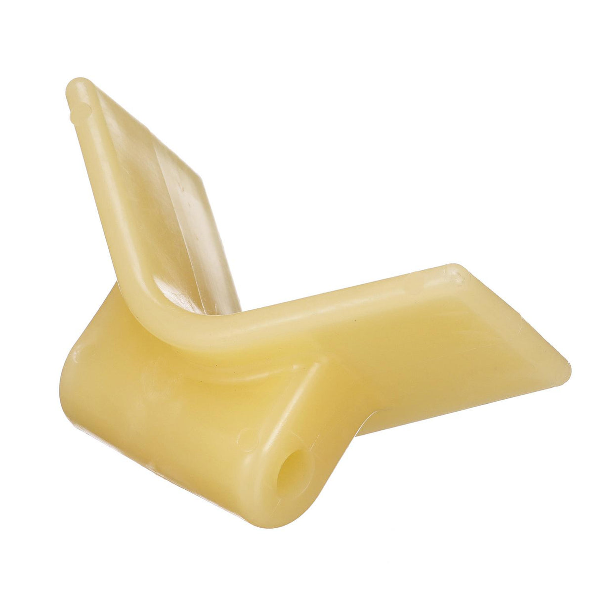 Non-Marking TP Yellow Rubber V-Bow Stop 3in x 1/2in