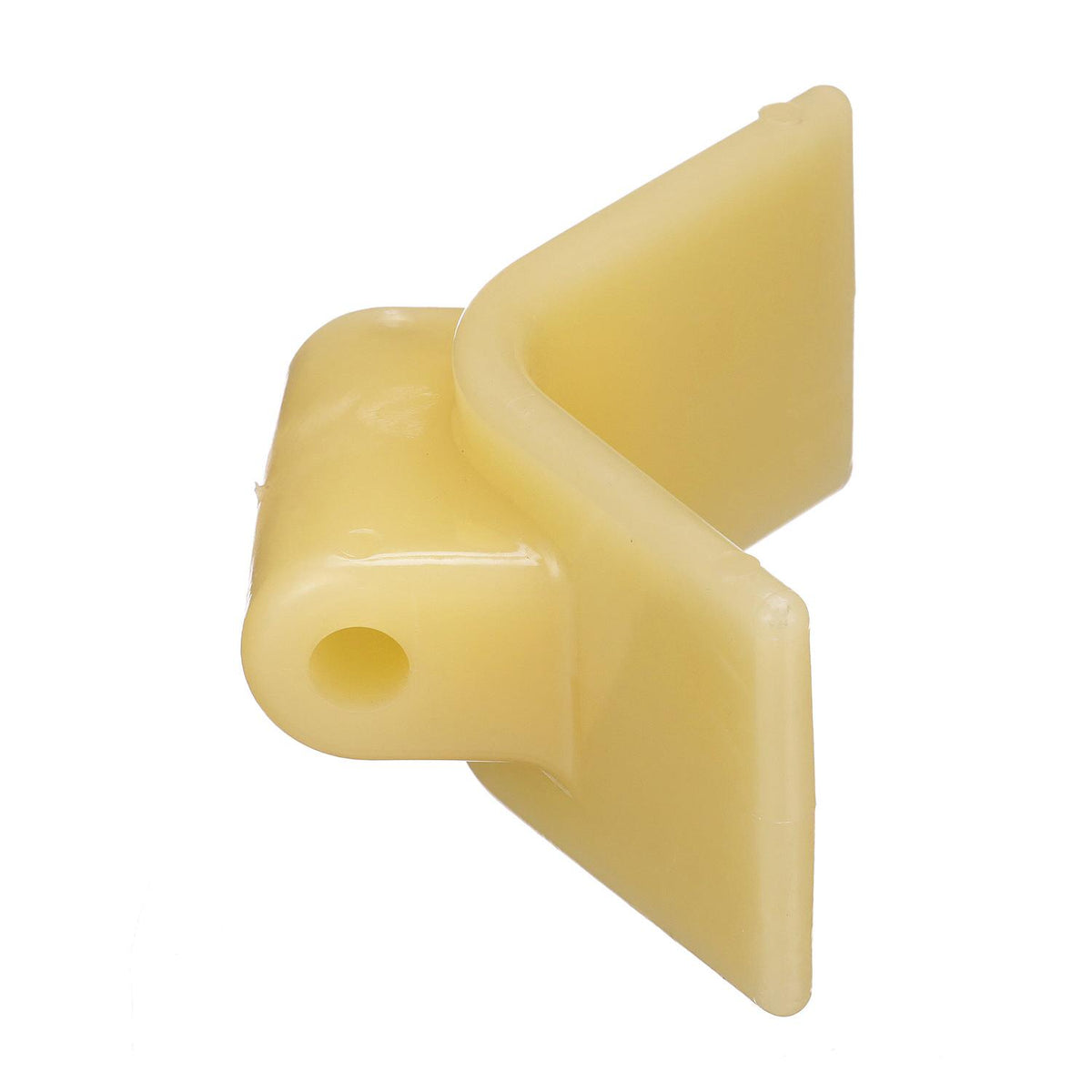 Non-Marking TP Yellow Rubber V-Bow Stop 3in x 1/2in