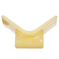 Non-Marking TP Yellow Rubber V-Bow Stop 3in x 1/2in
