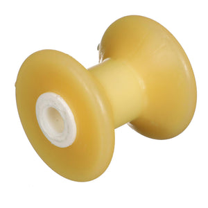 Non-Marking TP Yellow Rubber V-Bow Stop w/ 1/2in ID