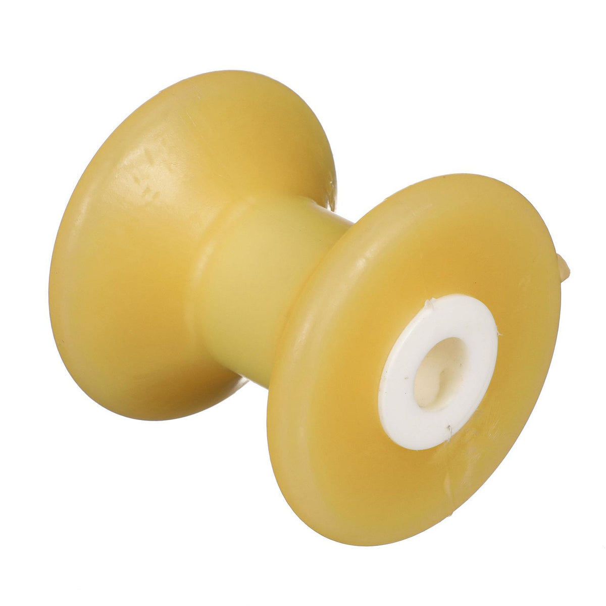 Non-Marking TP Yellow Rubber V-Bow Stop w/ 1/2in ID