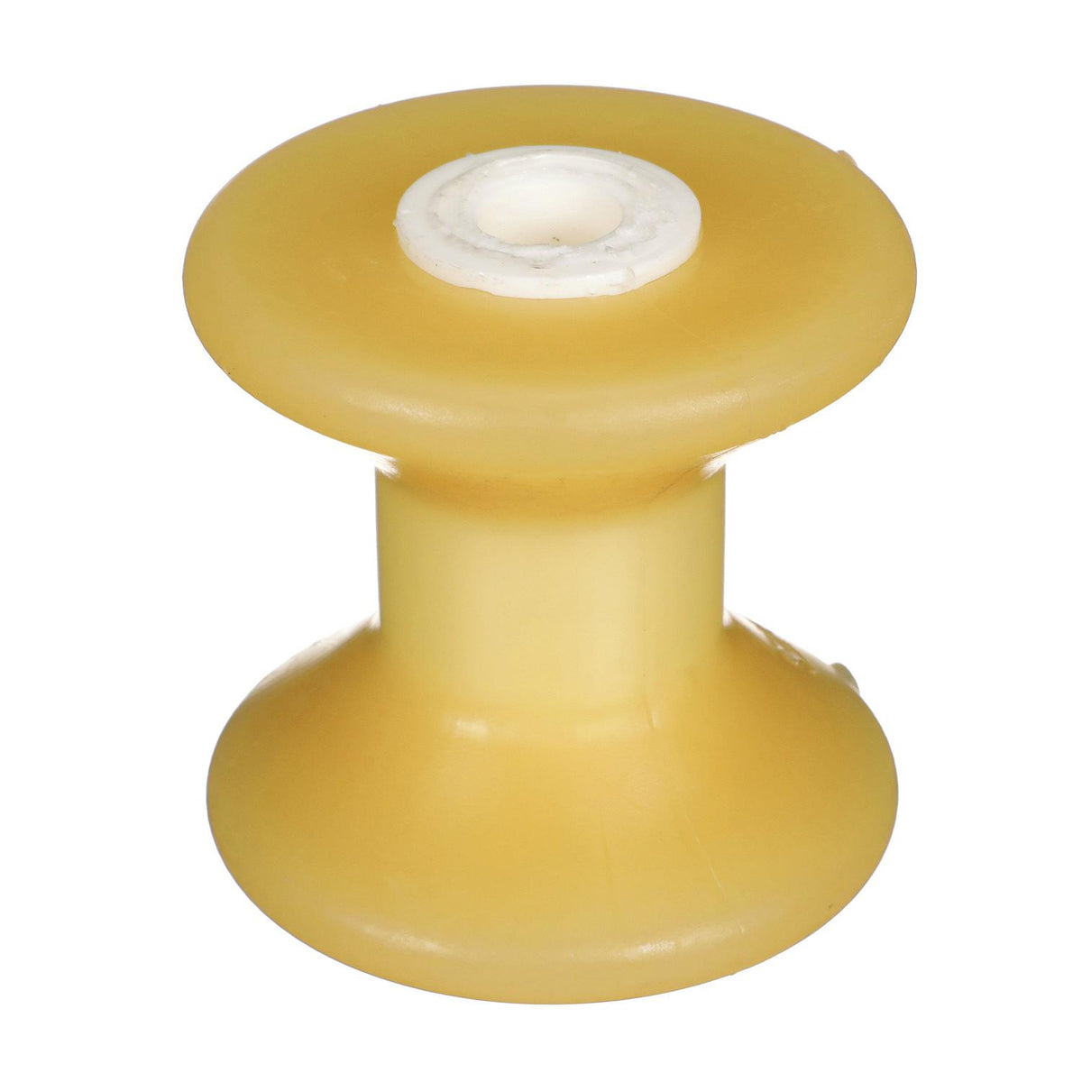 Non-Marking TP Yellow Rubber V-Bow Stop w/ 1/2in ID
