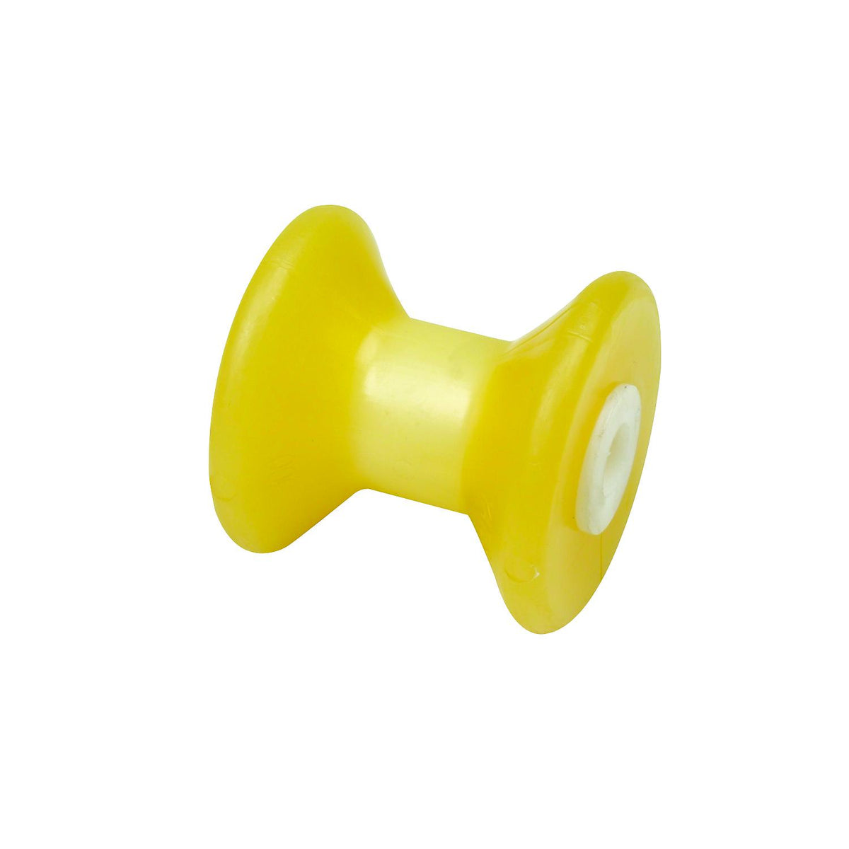 Non-Marking TP Yellow Rubber V-Bow Stop w/ 1/2in ID