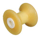 Non-Marking TP Yellow Rubber V-Bow Stop w/ 1/2in ID