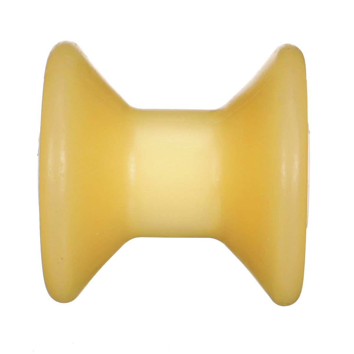 Non-Marking TP Yellow Rubber V-Bow Stop w/ 1/2in ID