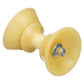 Non-Marking TP Yellow Rubber Bow Roller w/ Bells 1/2in ID