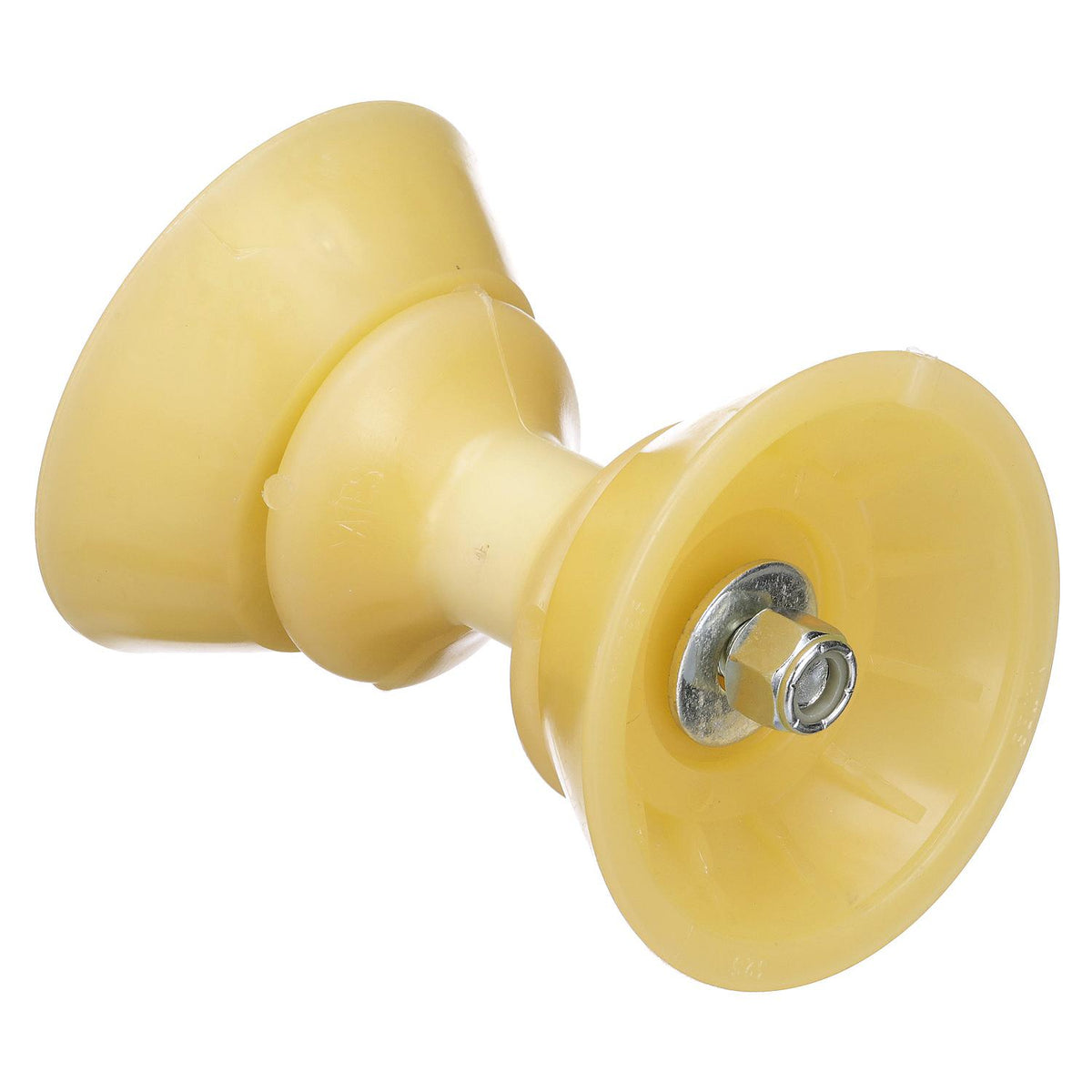 Non-Marking TP Yellow Rubber Bow Roller w/ Bells 1/2in ID