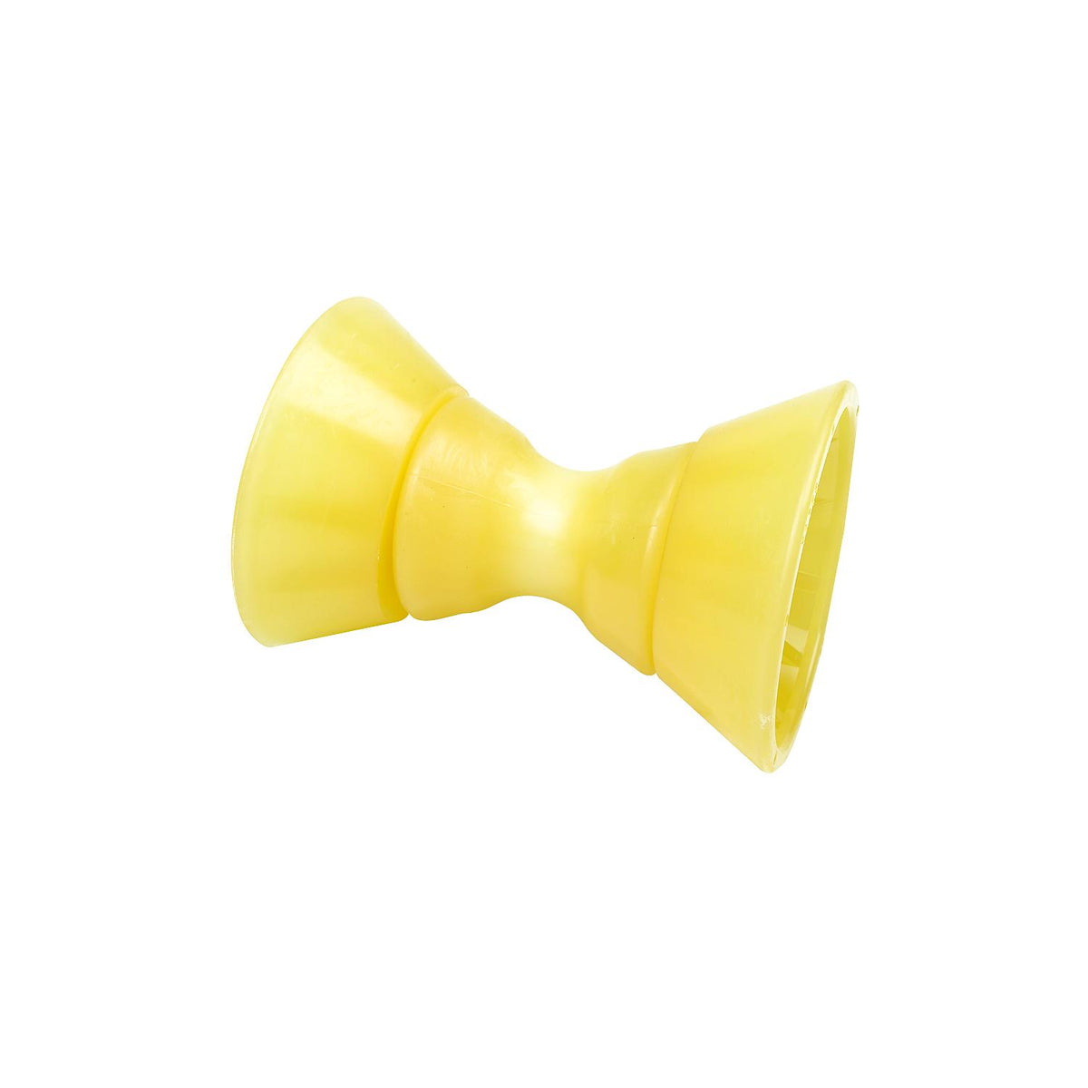 Non-Marking TP Yellow Rubber Bow Roller w/ Bells 1/2in ID