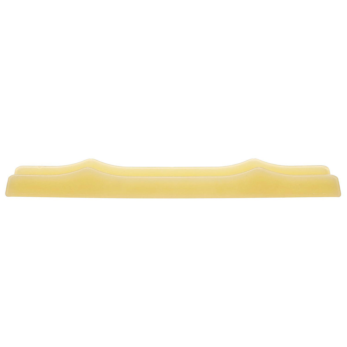 Non-Marking TP Yellow Rubber Keel Pad 12in L x 3-1/2in W x 1in H