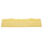 Non-Marking TP Yellow Rubber Keel Pad 12in L x 3-1/2in W x 1in H