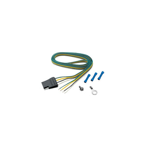 4-Way Flat Trailer Harness 48in, Car Side for 2-Wire Systems
