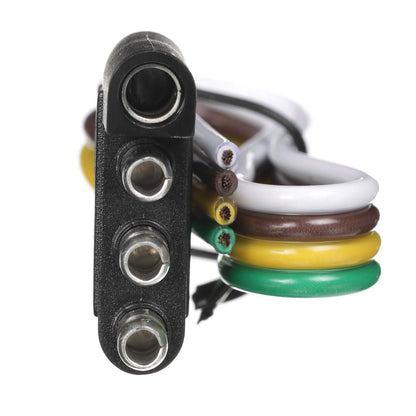 4-Way Flat Connector 12in, Trailer Side