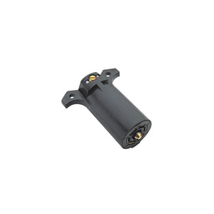 7-Way Round RV Style Trailer Connector, Trailer Side
