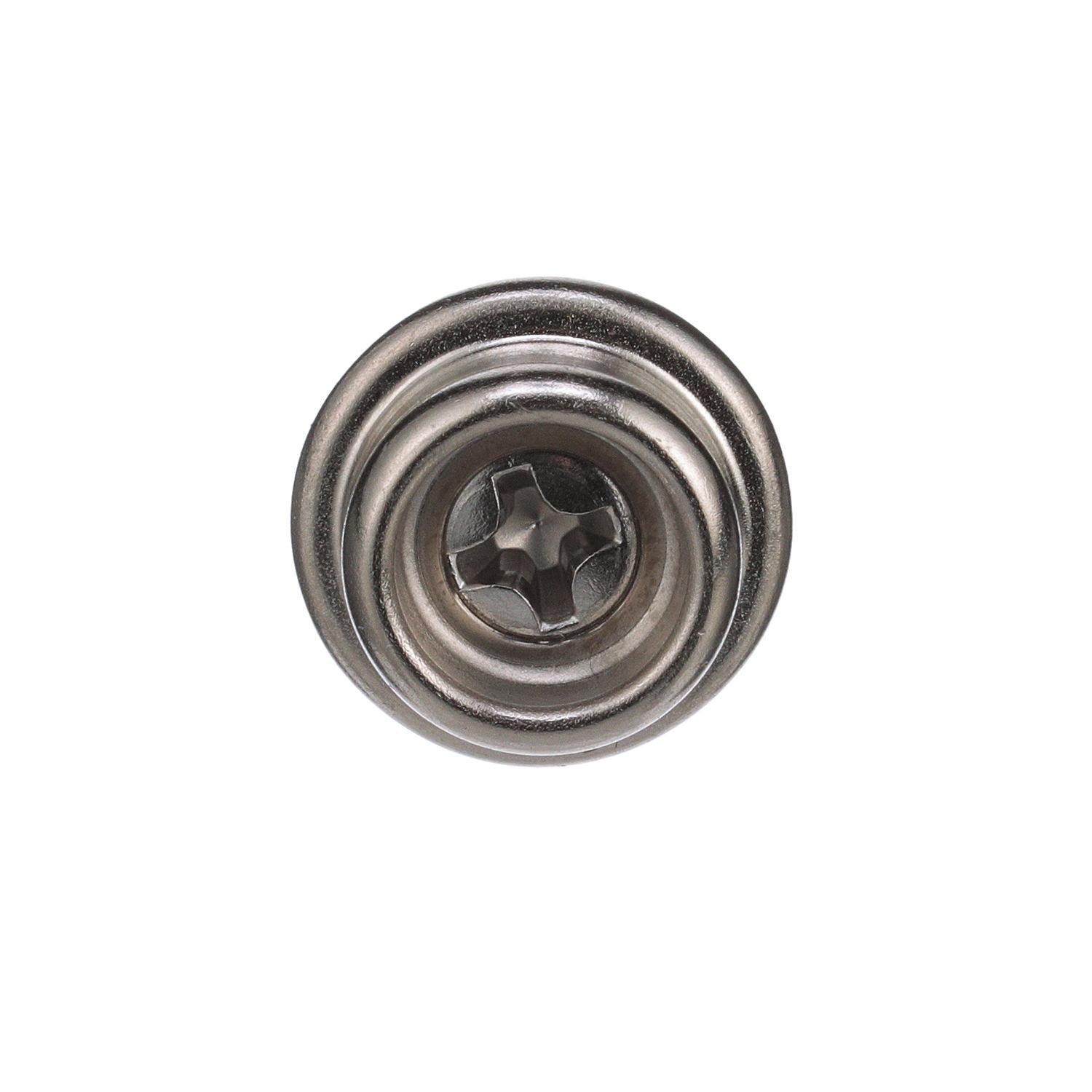 Button Stud Self-Drilling Screw 3/4in, 1/PK