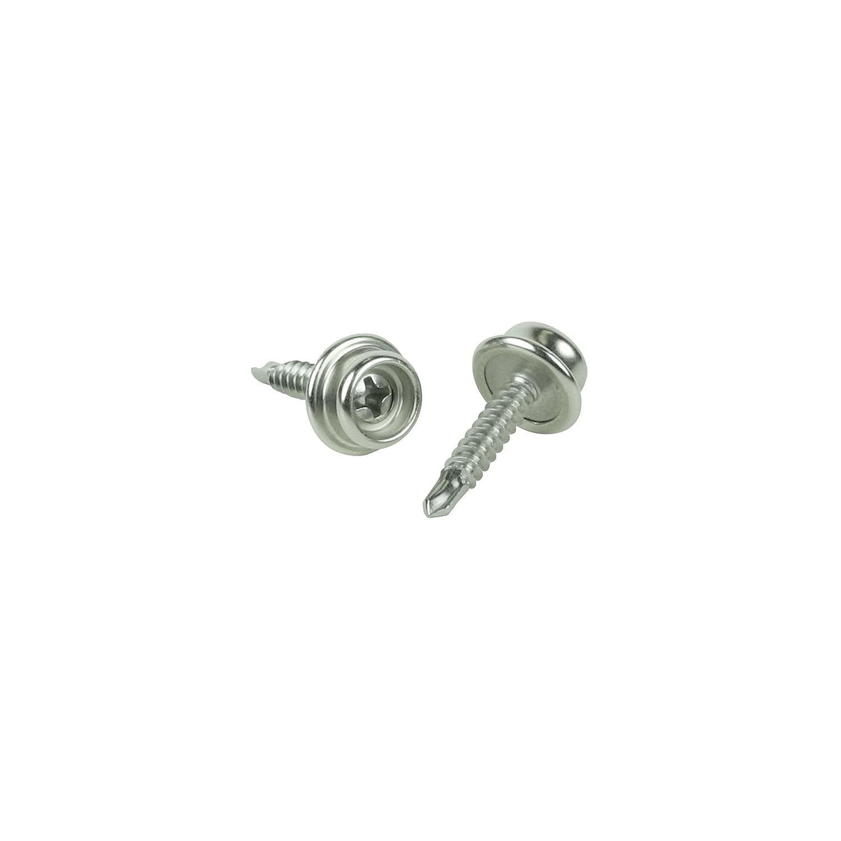 Button Stud Self-Drilling Screw 1/2in, 1/PK