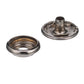 Stainless Steel Button Socket w/ Barrel, 1/4in, 40 Sets