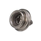 Stainless Steel Button Stud w/ Tapping Screw, #8 x 3/8in, 40/PK