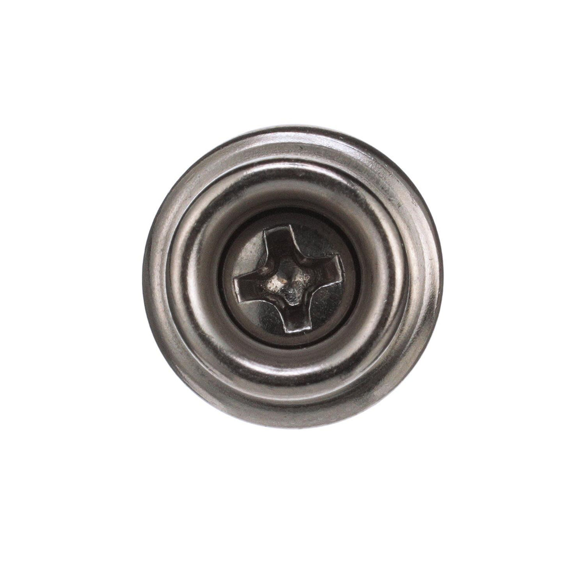 Stainless Steel Button Stud w/ Tapping Screw, #8 x 3/8in, 40/PK