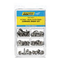 Nickel Plated Brass Canvas Snap Kit - 64 Piece