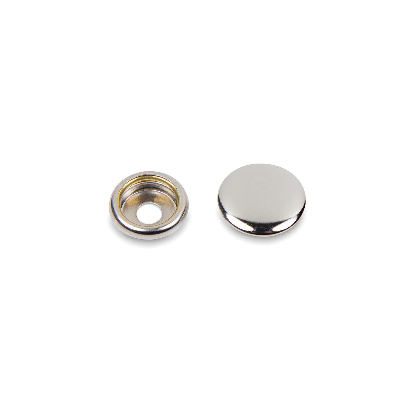 Stainless Steel Button Socket w/ Barrel, 11/64in, 100 Sets