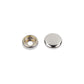 Stainless Steel Button Socket w/ Barrel, 1/4in, 40 Sets