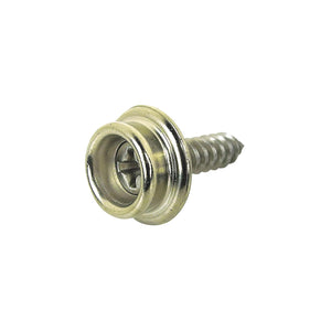 #8 x 3/8in Stainless Steel Button Stud w/ Tapping Screw, 6/PK