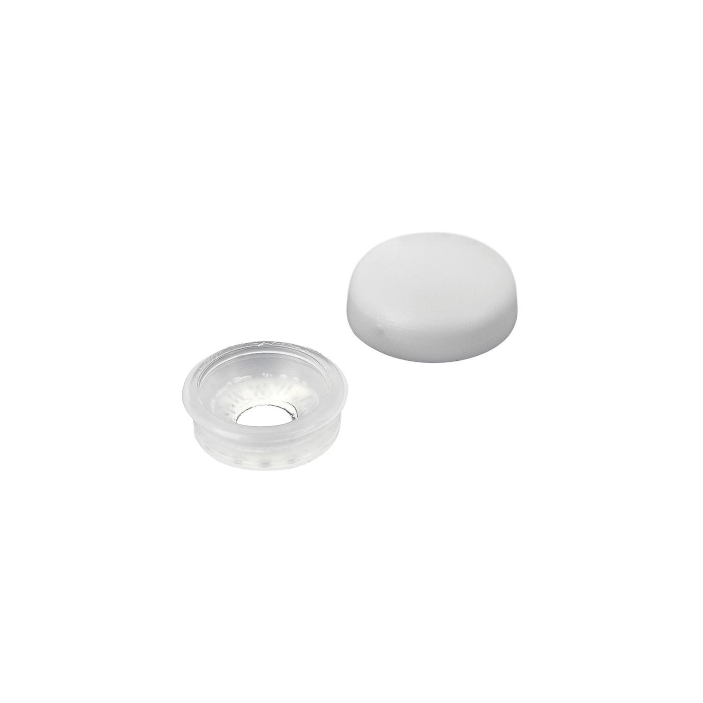 Screw Caps, AlumTone, Fits #6 & #8, 6/PK