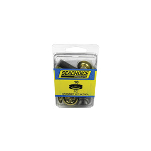 1/2in Grommet Kit w/ Tool, 10 Sets, 10/PK