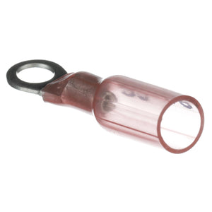 22-18 #10 Heat Shrink Ring Terminals, 25/PK