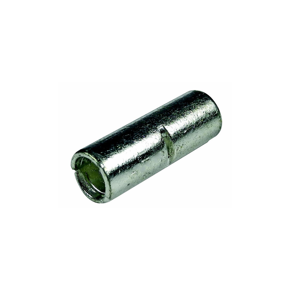 6 Gauge Brazed Non-Insulated Butt Connectors, 25/PK