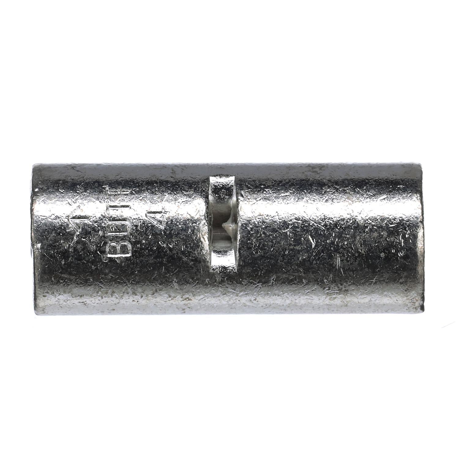4 Gauge Brazed Non-Insulated Butt Connectors, 25/PK