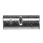 4 Gauge Brazed Non-Insulated Butt Connectors, 25/PK