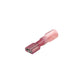 3-to-1 Heat Shrink Insulated Quick Disconnect, 22-18 Ga, 0.250in Female, Red, 25/PK