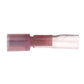 3-to-1 Heat Shrink Insulated Quick Disconnect, 22-18 Ga., 0.250in Male, Red, 25/PK