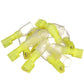 3-to-1 Heat Shrink Insulated Quick Disconnect, 12-10 Ga, .250in Male, Yellow, 25/PK