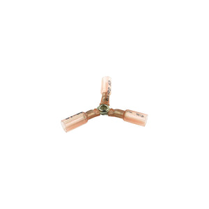 Clear Seal 22-18 Ga. 3-Way Splice, Red, 3/PK