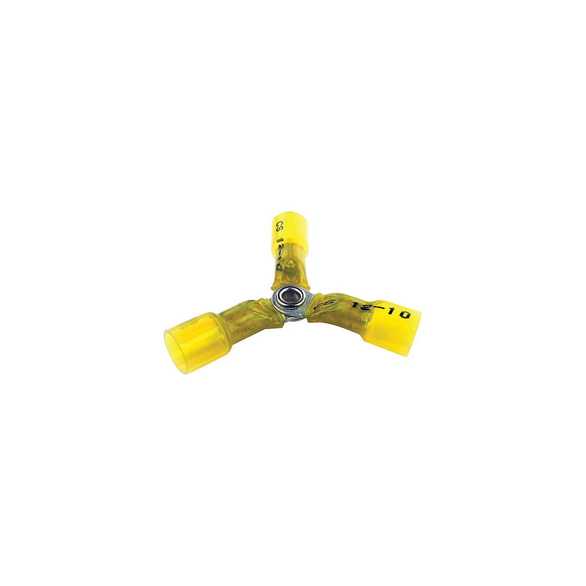 Clear Seal 12-10 Ga. 3-Way Splice, Yellow, 3/PK