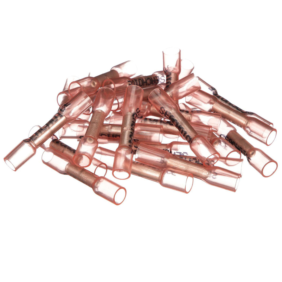 22-18 Heat Shrink Butt Connectors, 100/PK