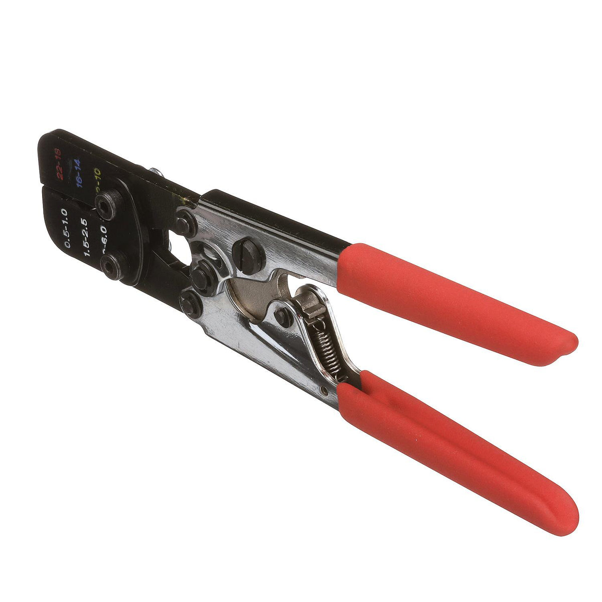 Ratcheting Crimp Tool For 22-10 AWG Terminals