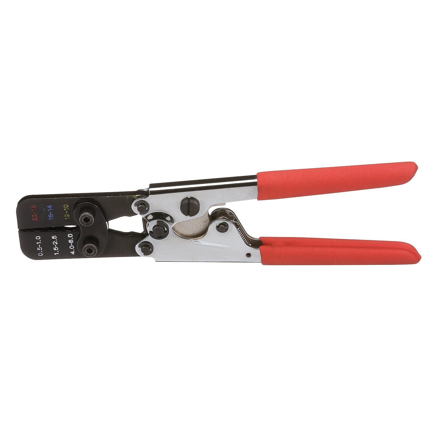 Ratcheting Crimp Tool For 22-10 AWG Terminals