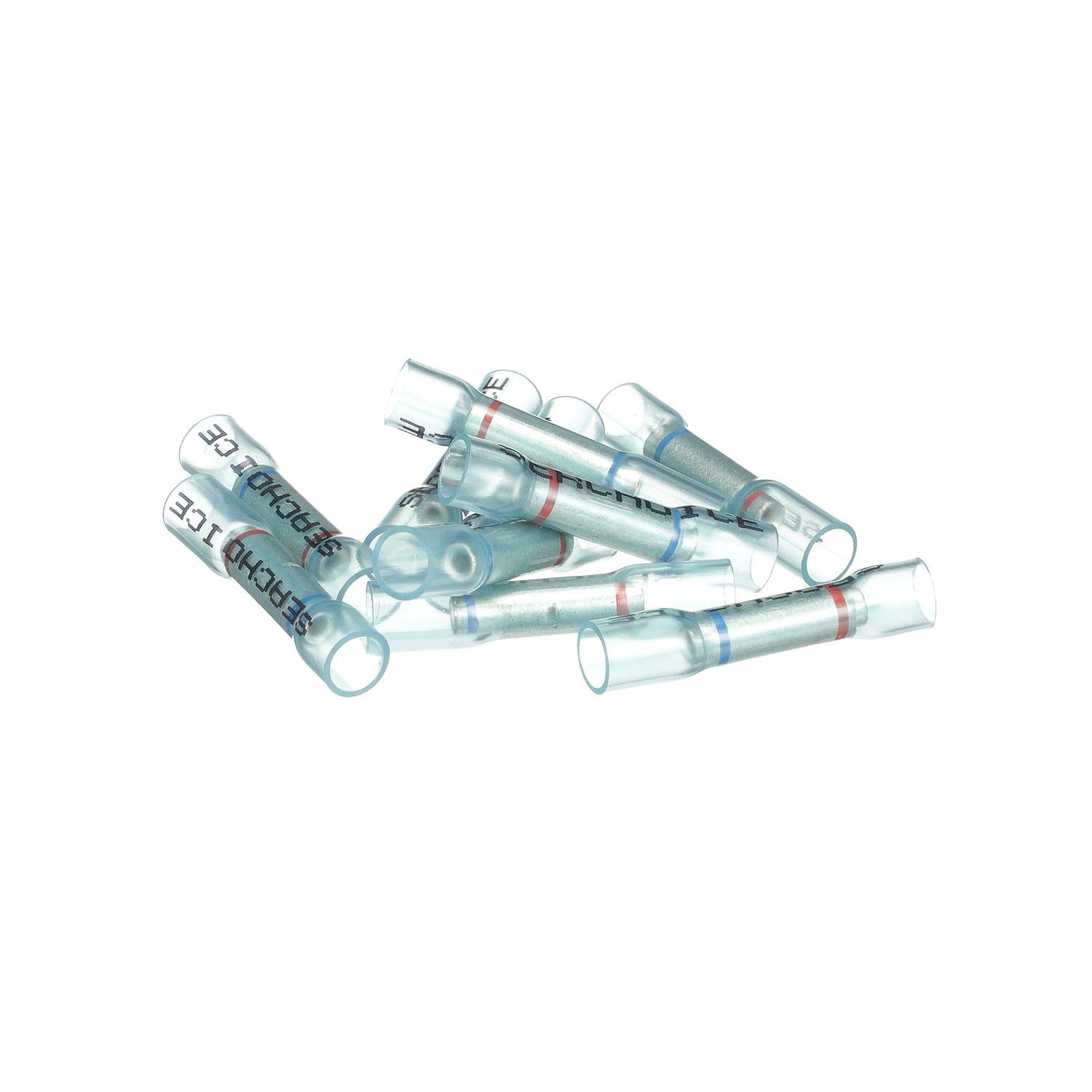 22-18/16-14 Step Down 3-To-1 Heat Shrink Butt Connectors, 10/PK