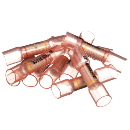 12-10TO 8 GA Step Down 3-To-1 Heat Shrink Butt Connectors