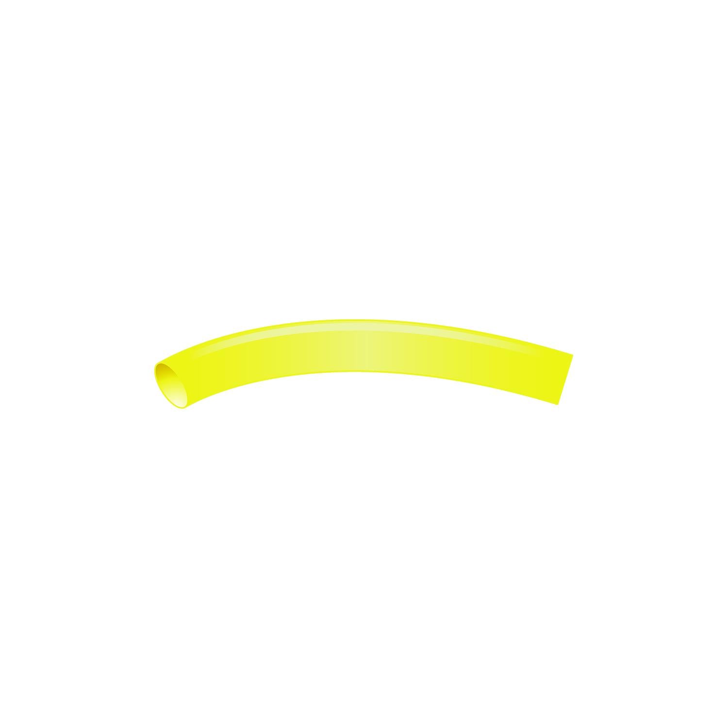 Yellow 3-To-1 Heat Shrink Tubing w/ Sealant, 3/4in x 48in