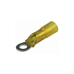 12-10 5/16in Heat Shrink Ring Terminals, 25/PK
