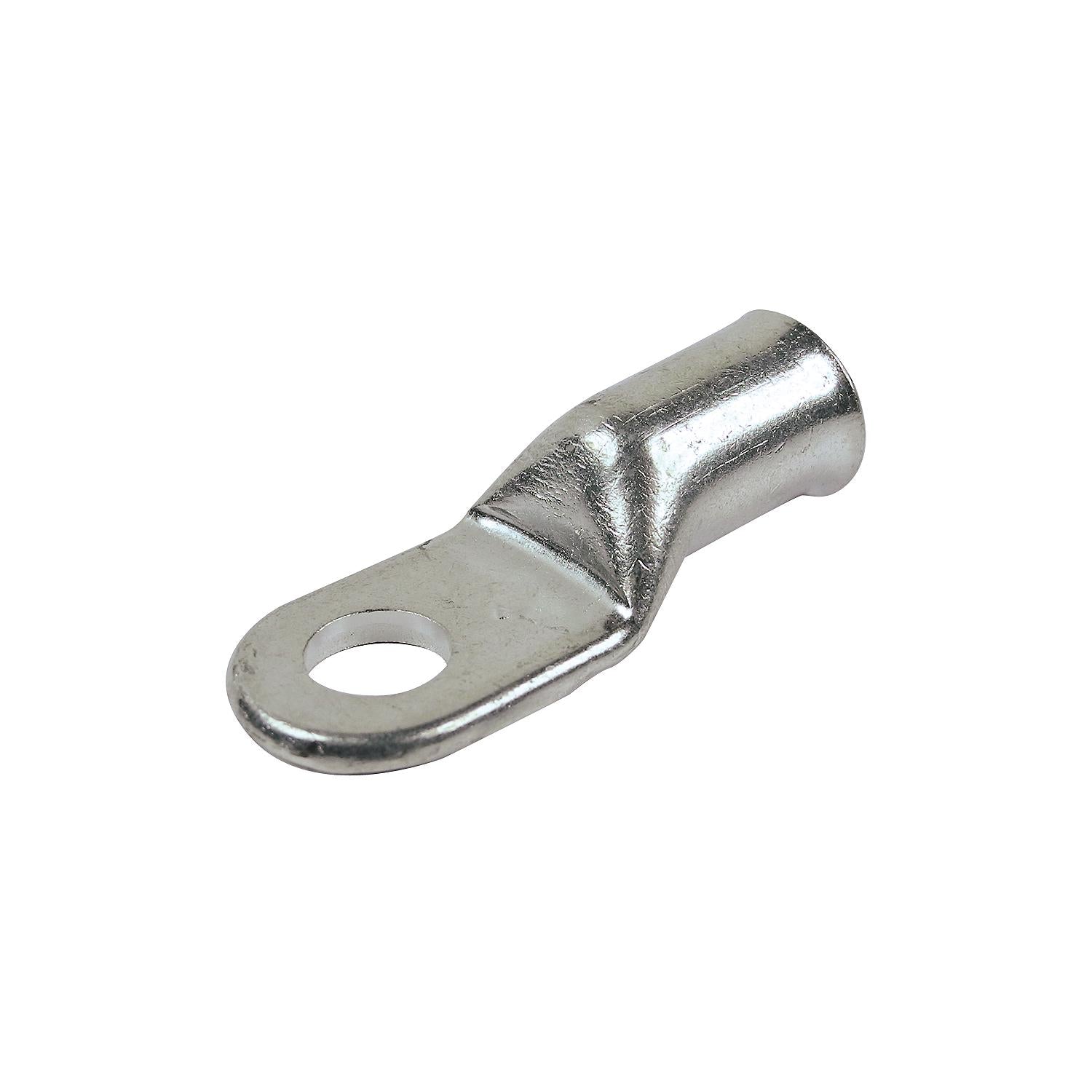 3/8in 2/0 Tinned Copper Battery Cable Terminals, 2/PK