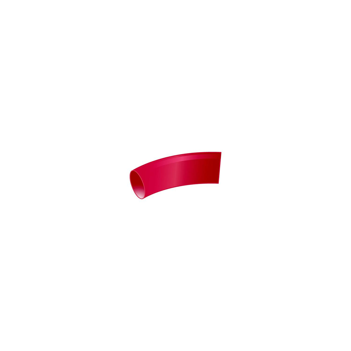 Red Heat Shrink Tubing w/Sealant, 1/2in x 1-1/2in, 2/PK