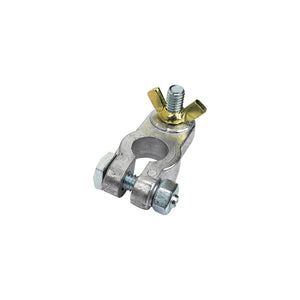 Cast Lead Alloy Battery Terminal w/ Wing Nut, Negative
