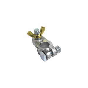 Cast Lead Alloy Battery Terminal w/ Wing Nut, Positive