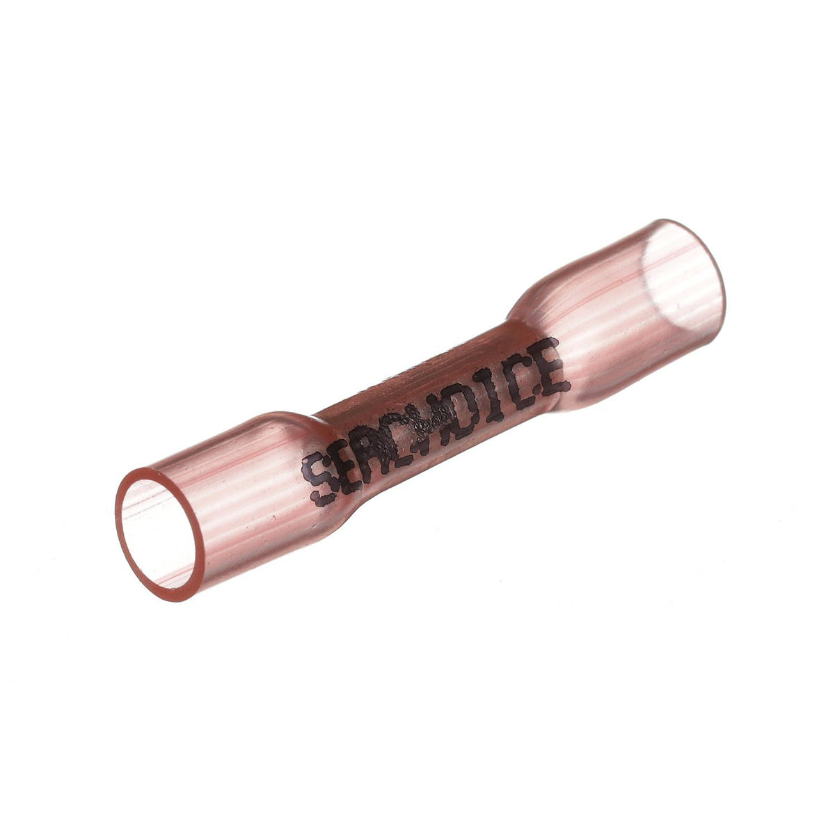 22-18 Heat Shrink Butt Connectors, Red, 500/PK